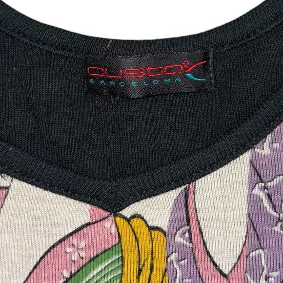 Custo Barcelona Long Sleeve Geisha Paisley Print Small - Picture 3 of 14